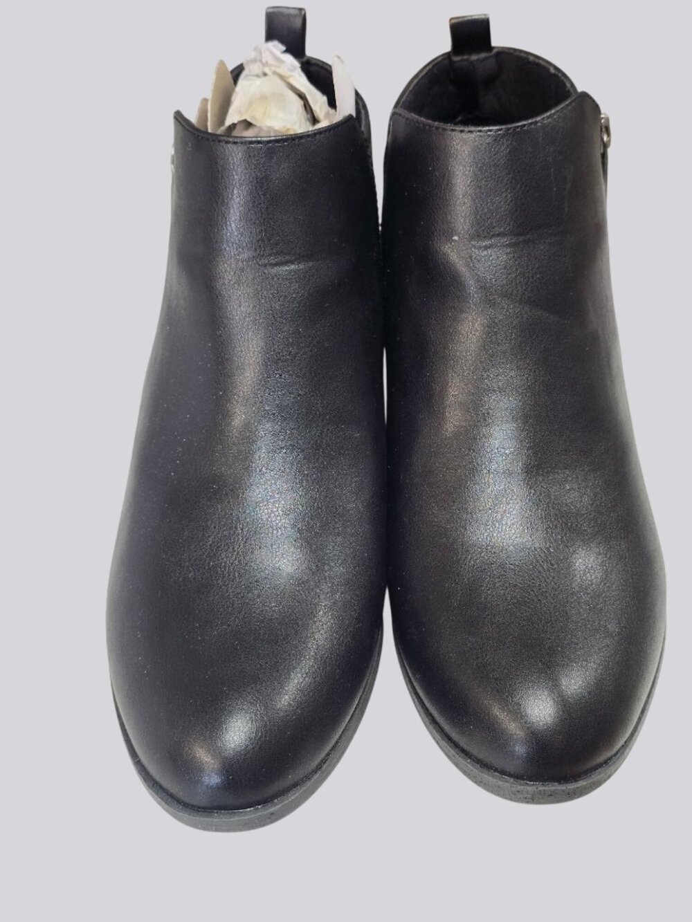 Women's Black Sonoma Millo Memory Foam Ankle Booties Size 10 With Zipper Closure - Picture 4 of 13